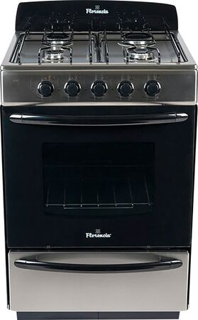 Cocina Florencia 5518F Multigas 4 Hornallas Inoxidable