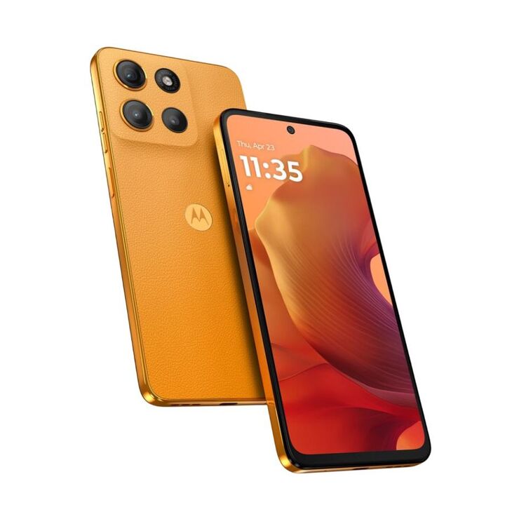 CELULAR MOTOROLA G15SE (XT2521-2) 6.72" 4GB/256GB 50MP/8MP SUNRISE ORANGE (PB6D0089AR) - Vista 1