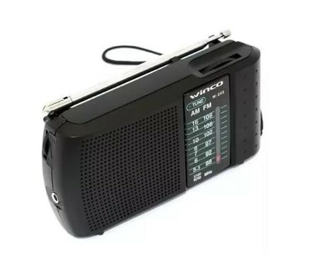Radio Portátil Winco ( W223N)