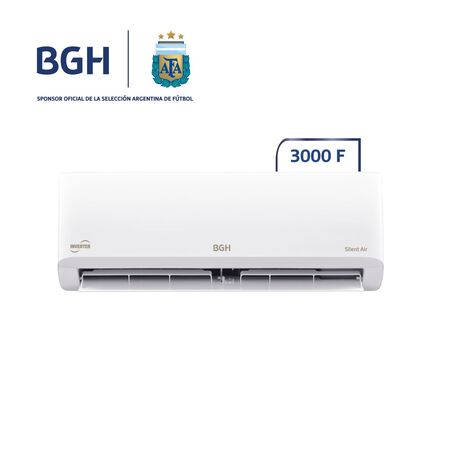 Aire Acondicionado BGH Silent Air BSI35WCLW Inverter 3500W Split Frio Calor