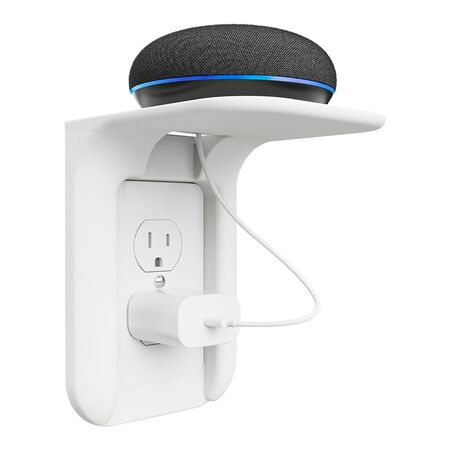 Soporte para Enchufe Tomacorriente Gadnic de Pared