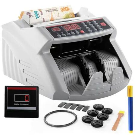 Contadora De Billetes Gadnic MC-01 Profesional 1000 Bill/Min Homologada Detecta Falsos