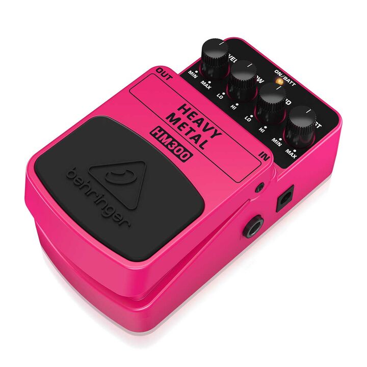 PEDAL DE EFECTOS BEHRINGER HM300 FUCSIA - Vista 3
