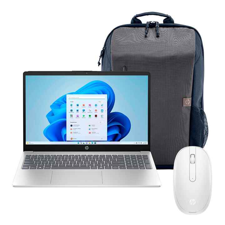 Combo Notebook Hp 15-fc0237la 8gb 512gb Mouse Bluetooth 240 - Vista principal