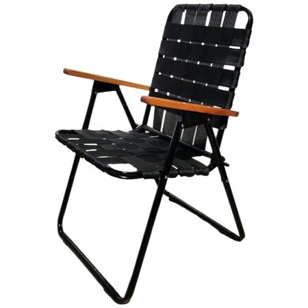 Reposera Luxury Home Lh-105 1Pos Negra