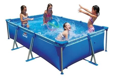 Pileta Pelopincho 1043 Cap 2800 Lts 2.7m Largo X 1.6m Ancho Azul