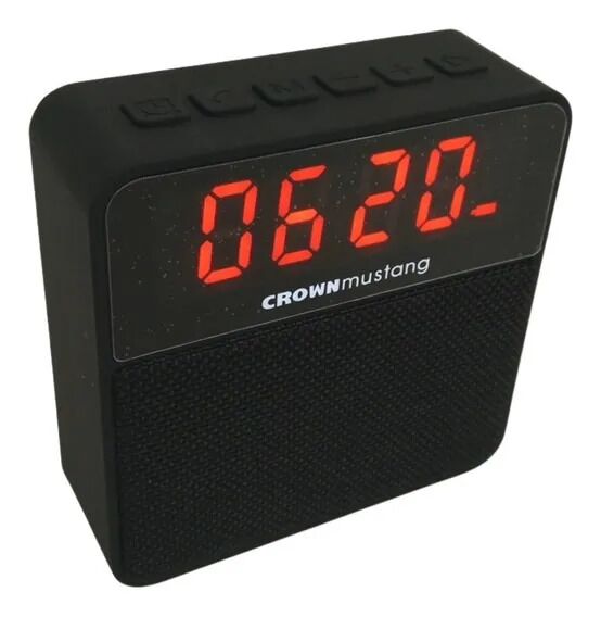 Reloj Despertador Digital Crown Mustang WAKE BT - Vista principal