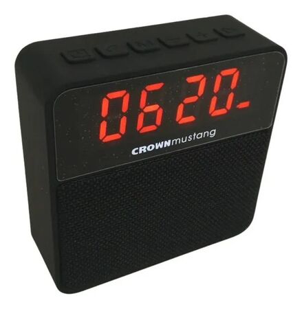 Reloj Despertador Digital Crown Mustang WAKE BT