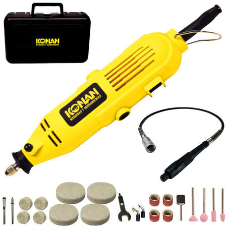 Minitorno Electrico 180 Watt Konan Kmt/180 Maleta Accesorios