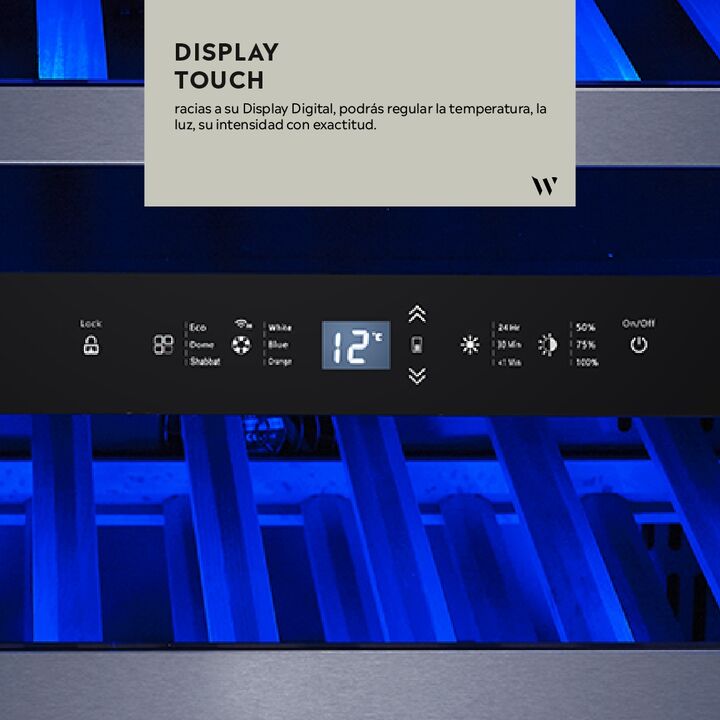 Cava Winefroz Luxuty Edition Acero Negro 46 Botellas - Vista 3