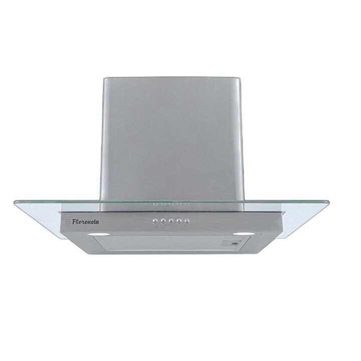 Campana Extractora Florencia Cr60v - Vidrio Templado, 230W, Inoxidable - Vista 1