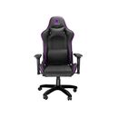 Silla Gamer Primus Thronos 200S Negra con Purpura - Miniatura 1