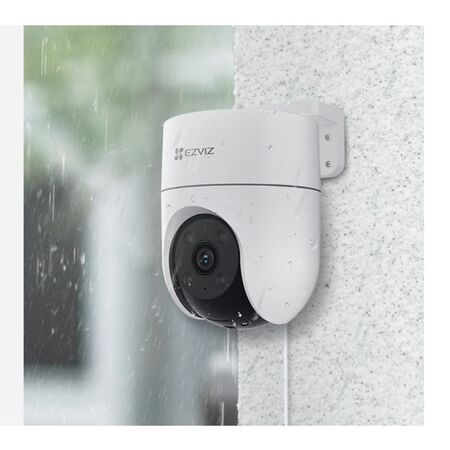 CAMARA DE SEGURIDAD EZVIZ EXTERIOR MODELO CS-H8C 2MP, 4MM, WIFI 1080P (303102569)