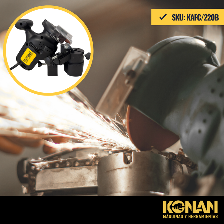 Afilador De Cadenas Konan De Motosierra - Vista 6