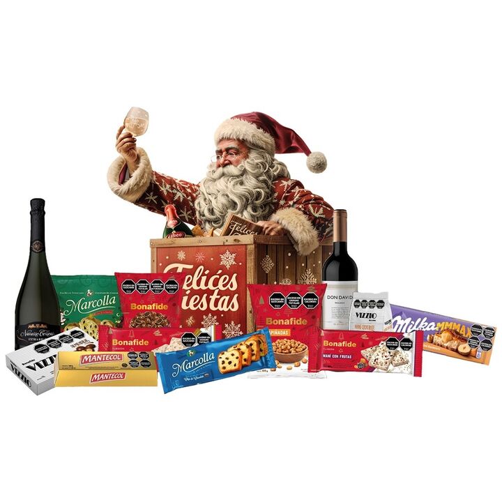 Caja Navideña Premium 15 Productos - Vista principal