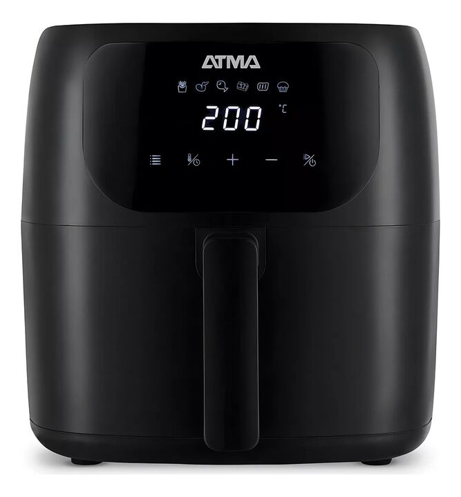 Freidora De Aire Digital Sin Aceite Atma Pro Fr60arbp 6,5l Color Negro - Vista 6