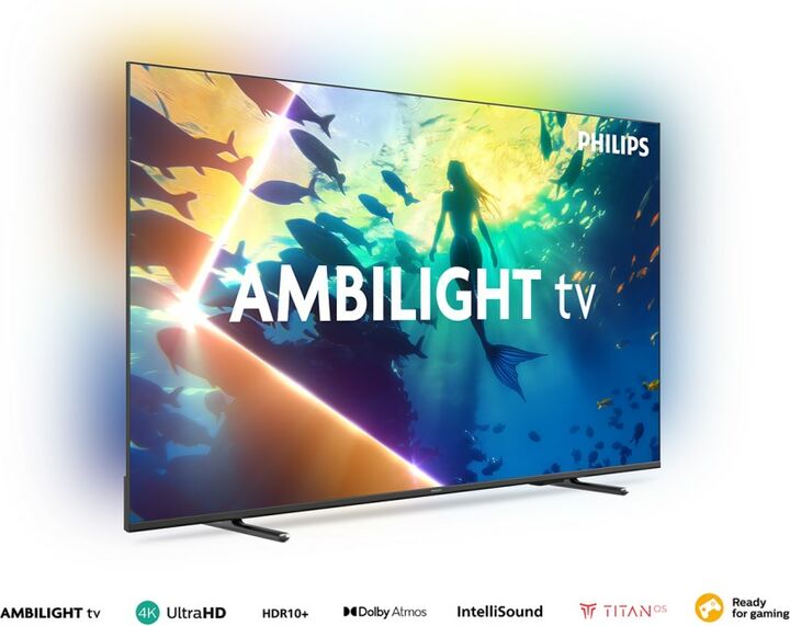 Smart Tv Led Philips 55 Pulgadas 4K 55Pud8100 Titan Ambilight - Vista principal