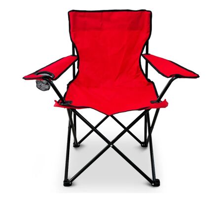 Sillón director Laury rojo plegable