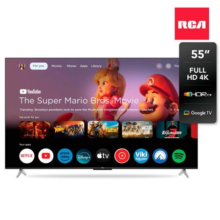 Smart Tv Led Rca 55 Pulgadas 4K G55P7 Uhd Go