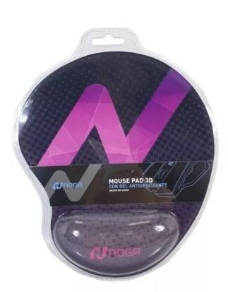 Mouse Pad 3D Negro / Violeta Noga ( MOUSE PAD 3D NV)