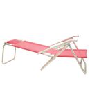 Reposera Avelino Aluminio Plegable 5 Posiciones Playera - Miniatura 2