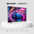 TV SHARP AQUOS 55 pulgadas 4K Google - Miniatura 3