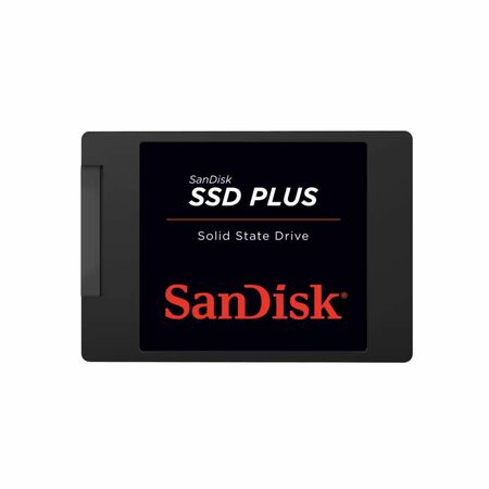 Disco solido SSD SanDisk Plus 240GB SATA III Negro SDSSDA-240G-G26