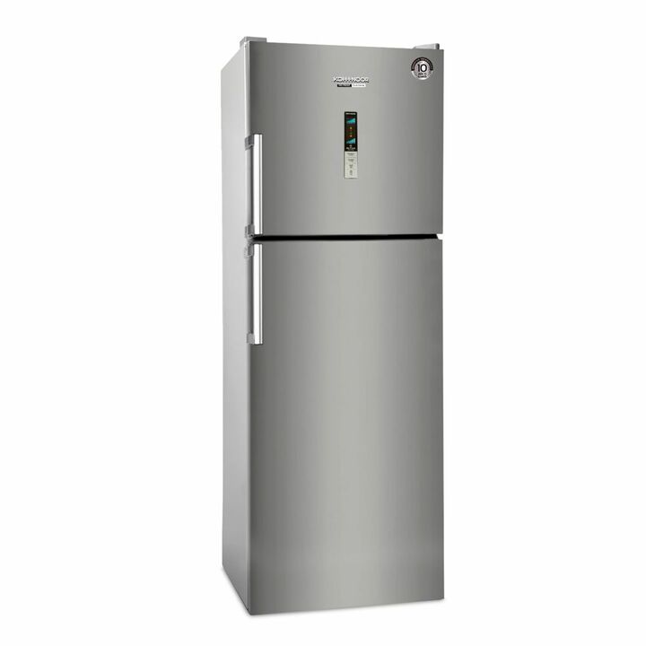 HELADERA C/FREEZER KOHINOOR KHDA42DI/10 - ACERO, 409 LTS, NO FROST - Vista 1