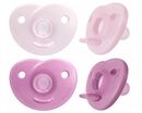 Set X 2 Chupetes Soothie 0-6M Rosa Avent SCF099/22 - Miniatura 2