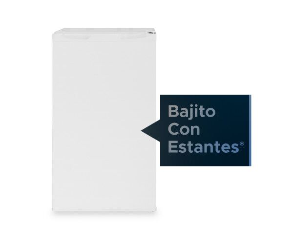 Freezer PHILCO PHCV065B 65 litros vertical bajo mesada - Vista principal