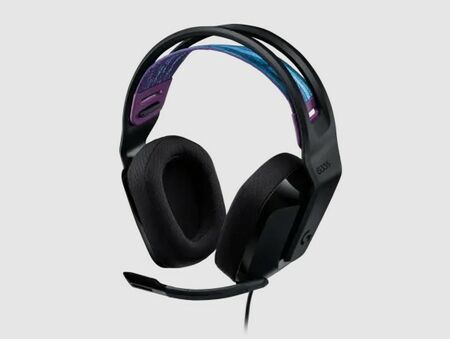 Auriculares + Mic Logitech G335 Negro