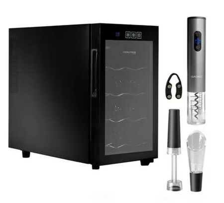 Cava De Vino Coolfroz WCTE0008 8 Botellas + Sacacorchos Automático Gadnic
