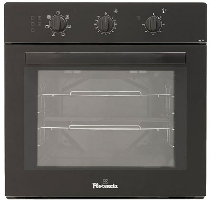 Horno Eléctrico Empotrable Florencia 63 Litros 1200W 7857F Negro - Vista principal