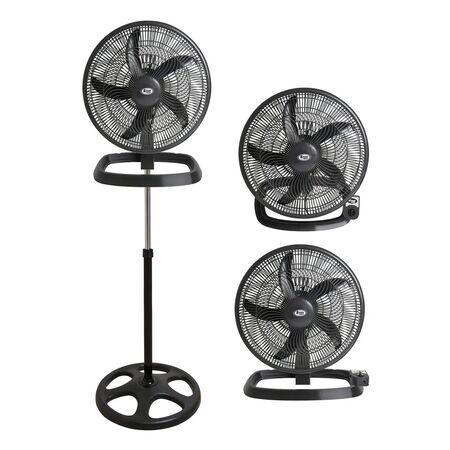 Ventilador De Pie Star Trak 18" 5 Palas Plasticas 3 en 1