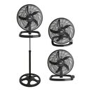 Ventilador De Pie Star Trak 18" 5 Palas Plasticas 3 en 1 - Miniatura 1