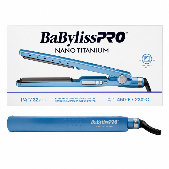 Plancha De Pelo Babyliss Pro 4091 Digital 3C Azul - Vista 4