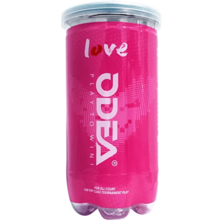 Tubo de 2 Pelotas Odea Love Fucsia 