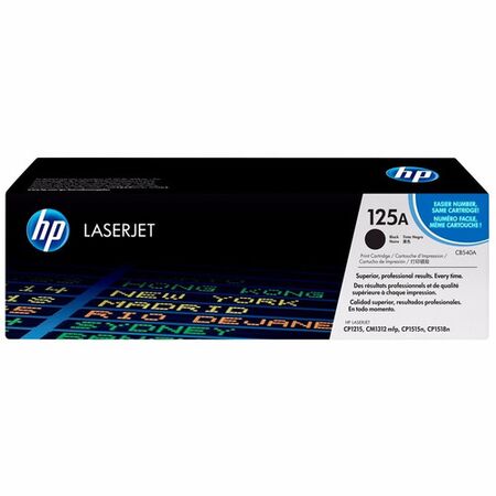 Toner HP 125A Negro Laserjet Original CB540A