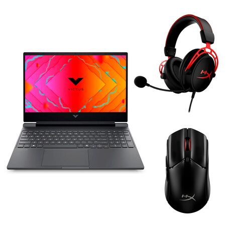 Combo HP Notebook Victus Mouse Haste 2 Auricular Cloud Alpha