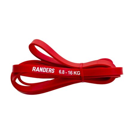 Powerband Banda Elastica Roja 13mm