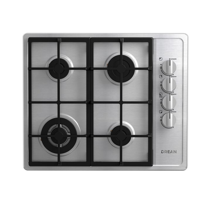 ANAFE DREAN AGDR60EIA1 60CM. GAS INOX ENC. ELECTR PARR/FUNDICION - 4608928 - Vista principal