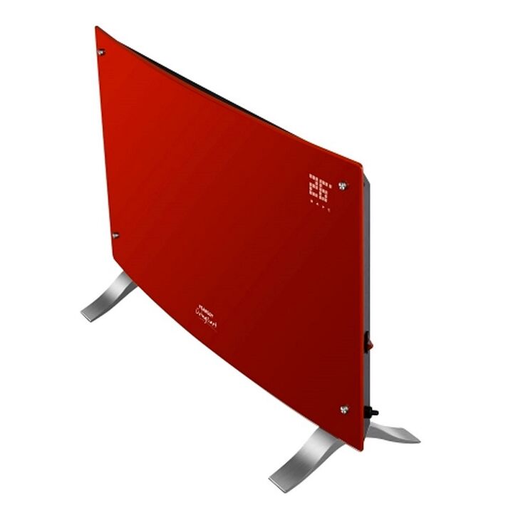 Calefactor Eléctrico Convector Peabody Pe-vqd20 Rojo 220v - Vista 3