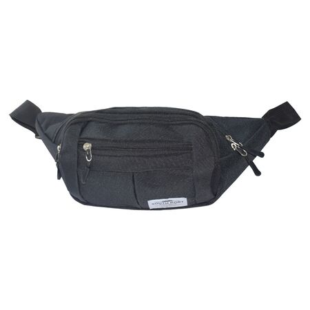 Riñonera Bandolera  Negra South Port Urbana Unisex