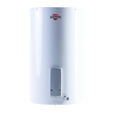 TERMOTANQUE ELECTRICO SHERMAN TECC085ESHK2 DE COLGAR - 85LTS, C. INF., 1680W