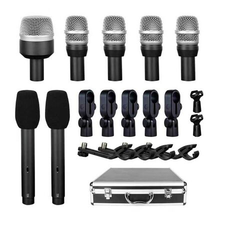 Kit de Micrófonos Gadnic para Baterías