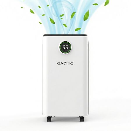 Deshumidificador Eléctrico Gadnic 12L Silencioso 210W Control Digital