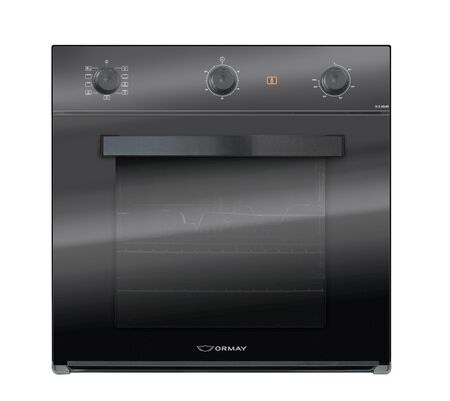 Horno Empotrable Eléctrico Ormay He-60 A0 60l Negro 