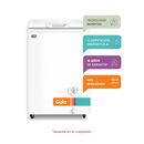 Freezer GAFA FGHI100B-S inverter blanco 117lts - Miniatura 6