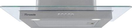 Campana Extractora Florencia Cr60v - Vidrio Templado, 230W, Inoxidable