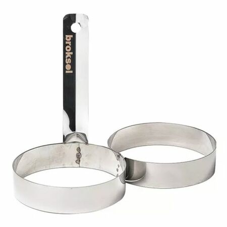 Molde  Para Huevo de Chapa Brogas  Doble